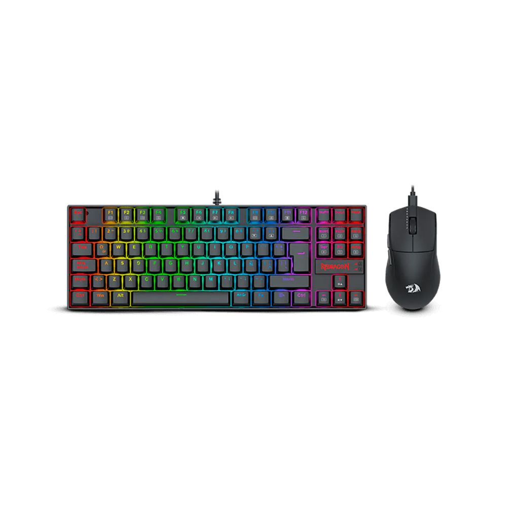 Combo Redragon Usb Teclado + Mouse Mecanico S145