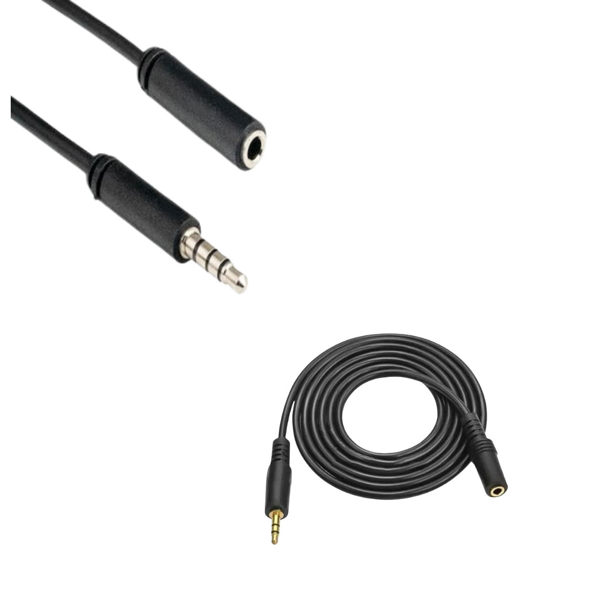 Cable de extensión de audio 5 m (3.5 mm macho a hembra)