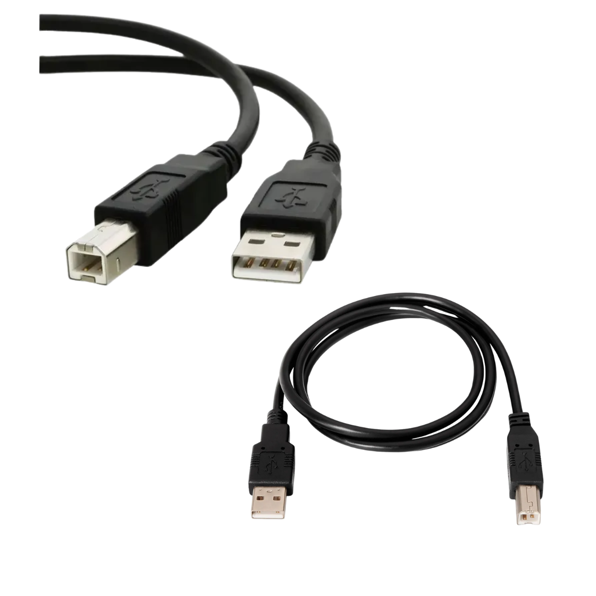 Cable de impresora USB 2.0 3 metros tipo A a tipo B