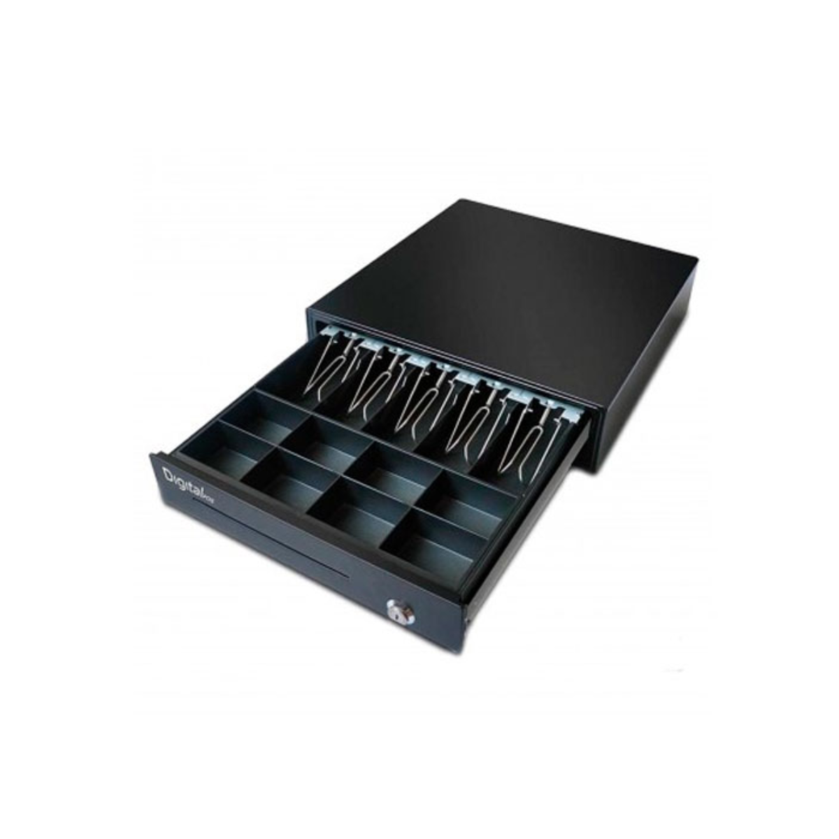 Cajón Monedero Digital POS DIG‑KR410 Robusto para Operaciones de Punto de Venta