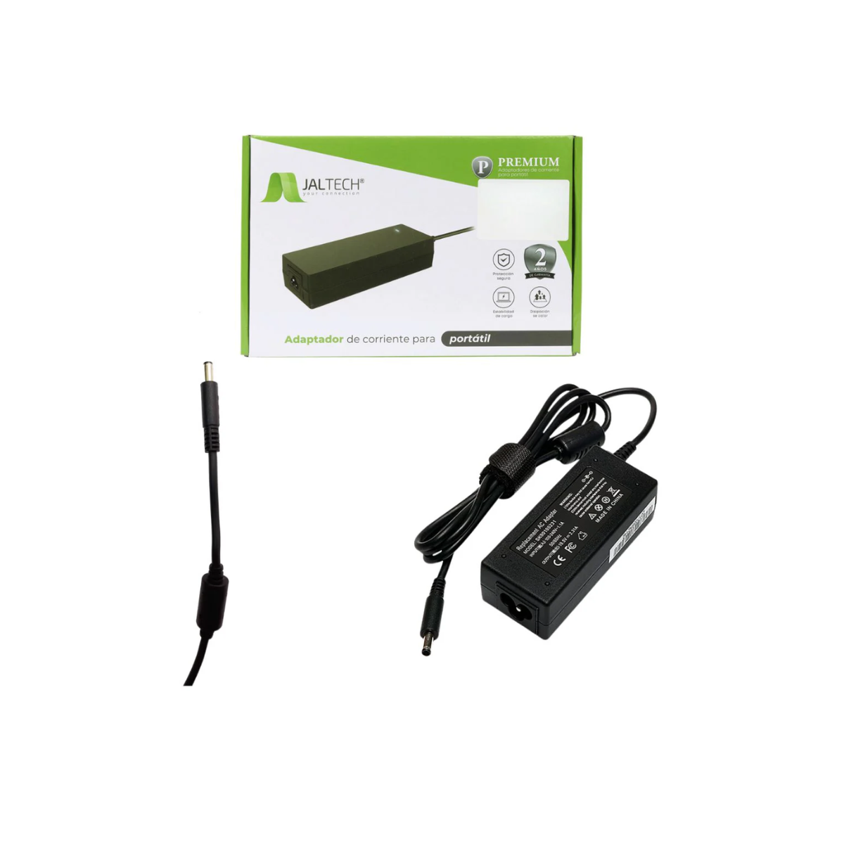 Cargador Genérico Premium Jaltech 11178 para Dell 19,5 V 2,31 A (45 W) 4,5 × 3,0 mm