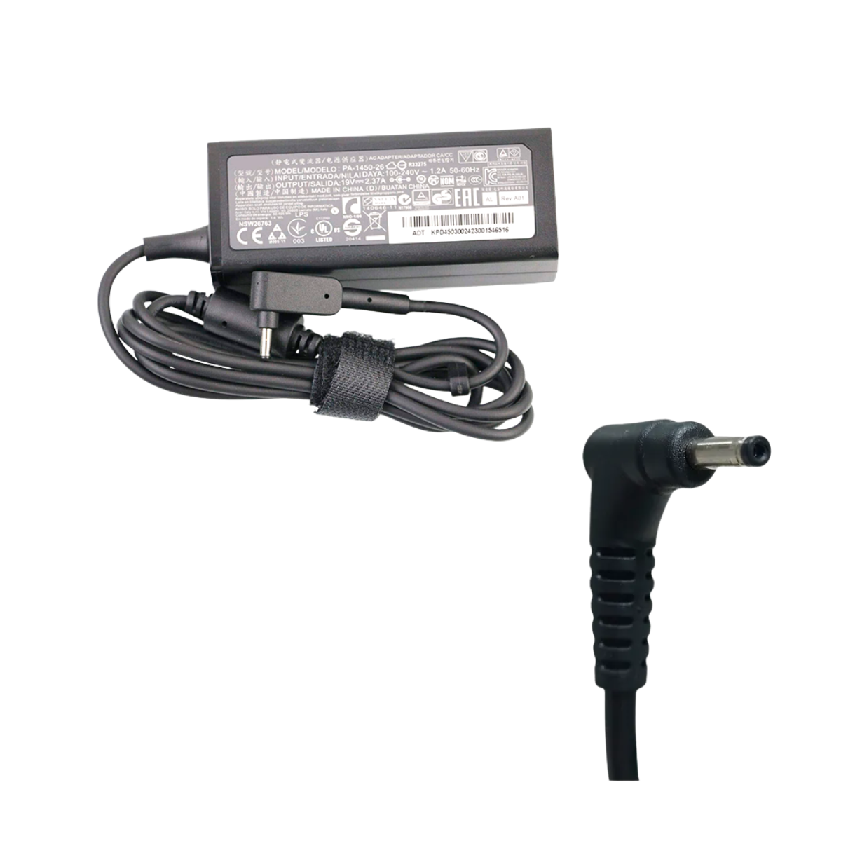 Cargador para Laptop Acer 19.5V 2.37A Jaltech 11223 Punta 3.0×1.0