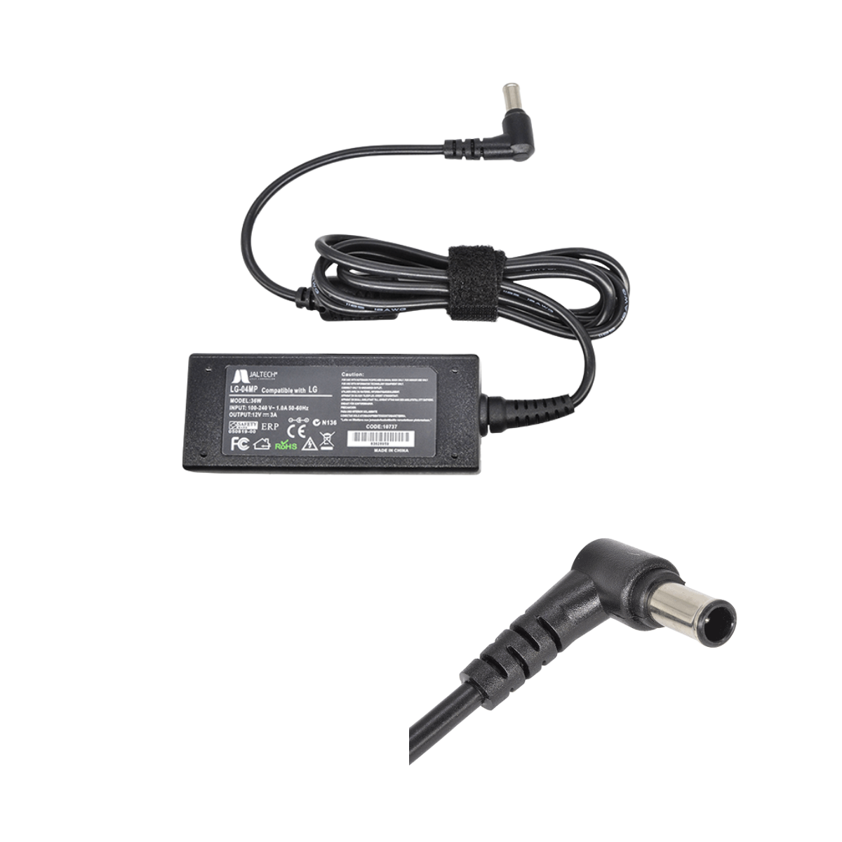 Cargador para Monitor LG 12V 3A 36W – Jaltech 10737
