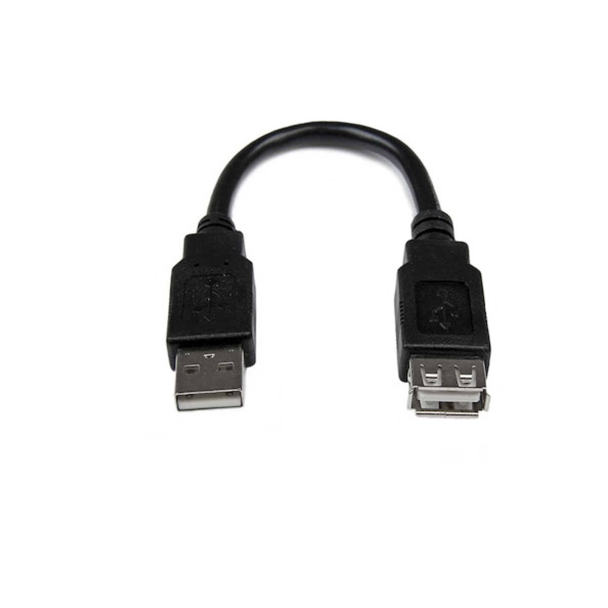 Extensión de Cable USB de 15 cm – Macho a Hembra