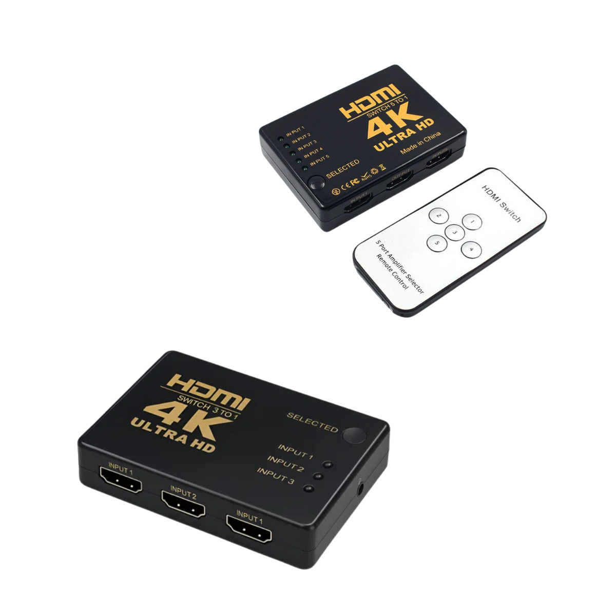 Switch HDMI 1 Entrada / 3 Salidas