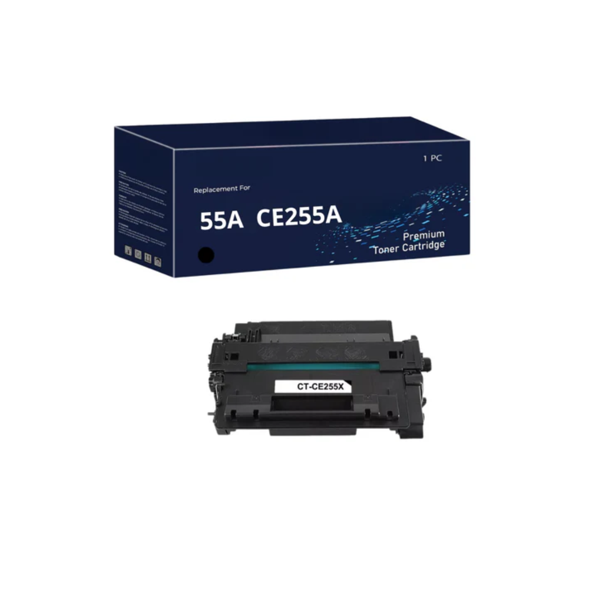 Tóner Compatible New Print 55A (CE255A) Negro