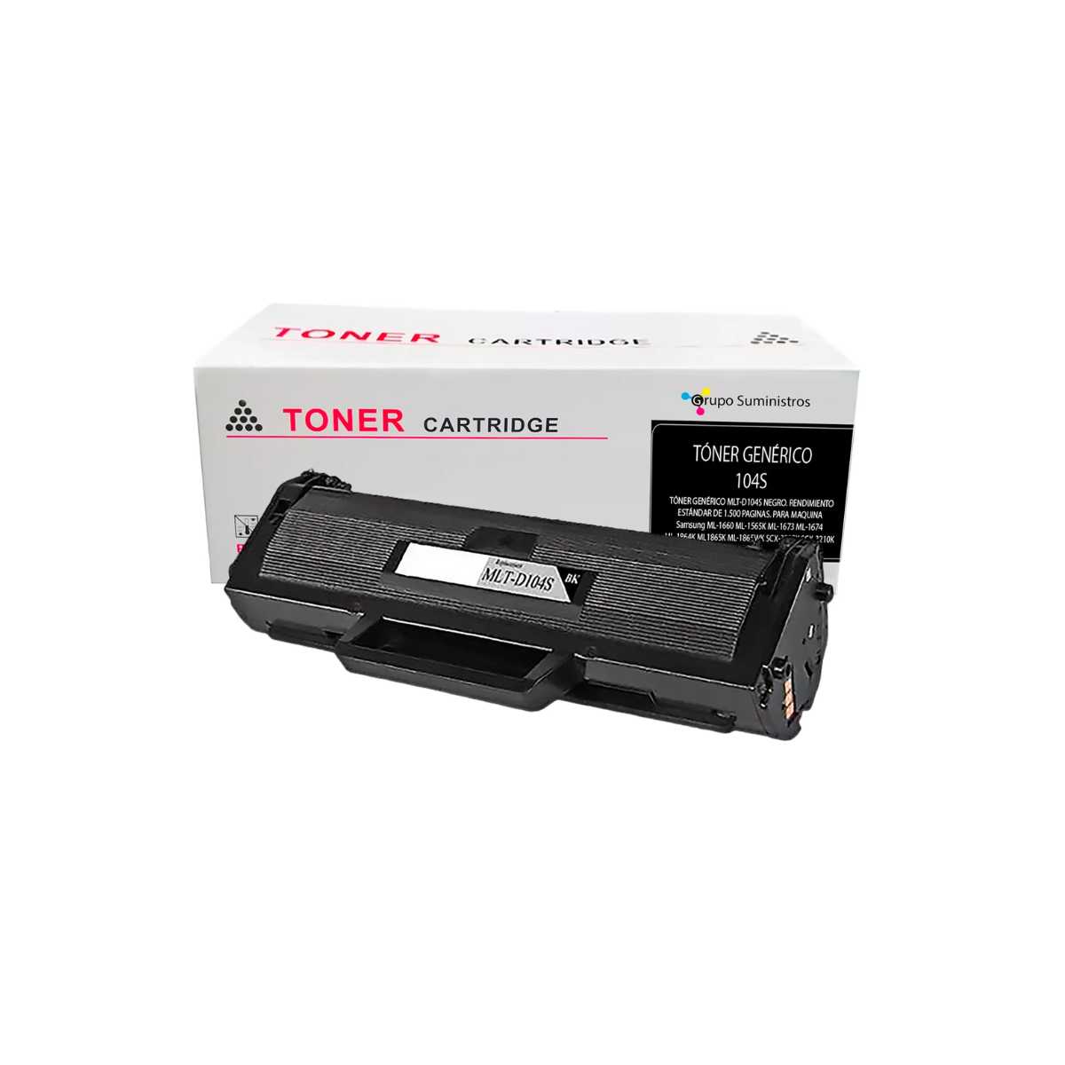 Tóner Genérico NewPrint 104 (MLT-D104S) Negro (1,500 páginas)